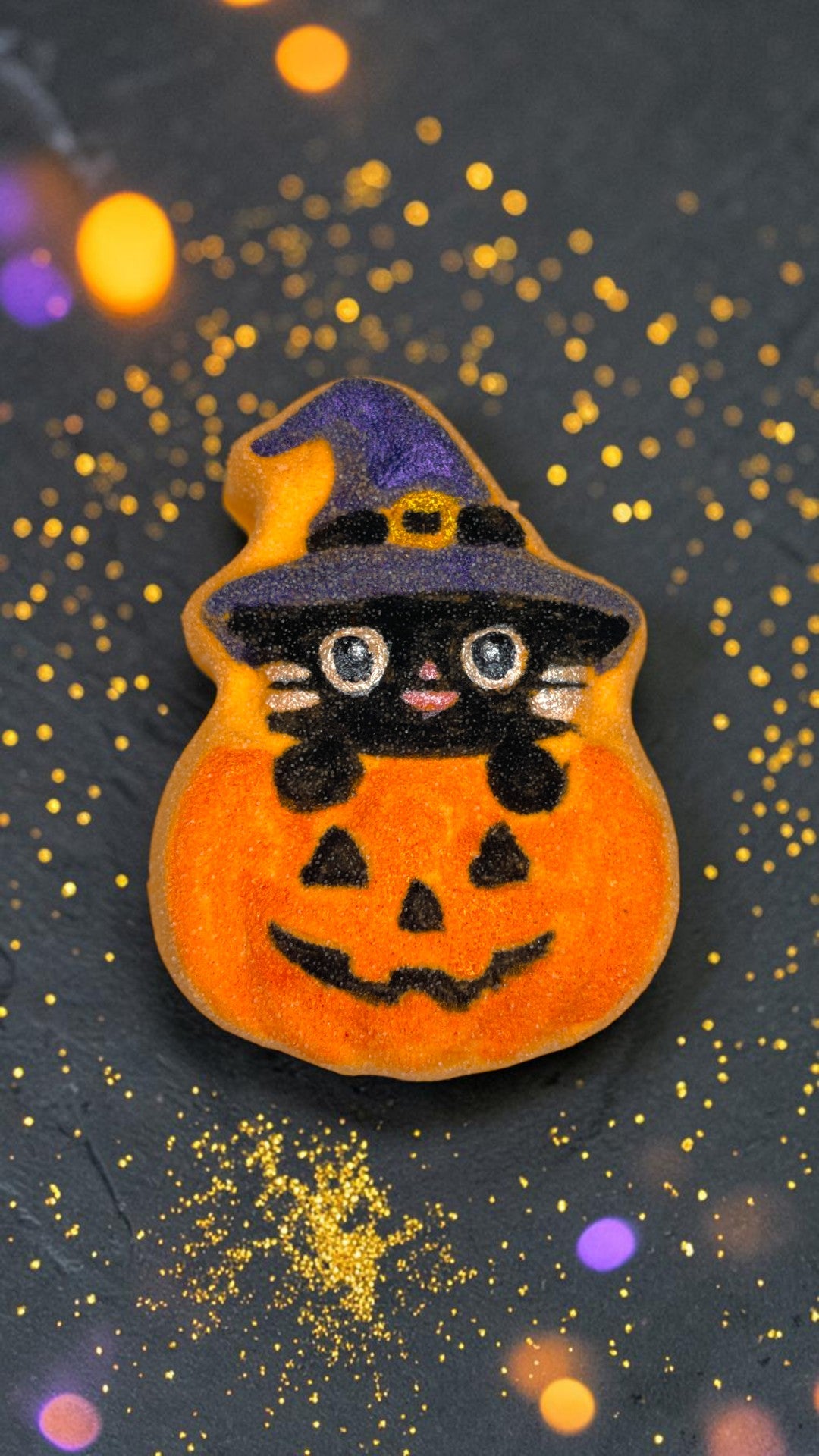 Purr-fect Pumpkin ~ Luxe Bath Bomb