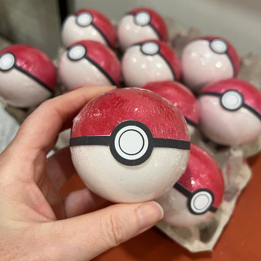 Pokeball Bath Bomb