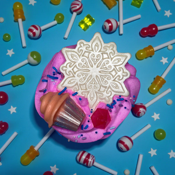 Sugar Plum Fairy ~ Bubble Bath Bomb Cupcake