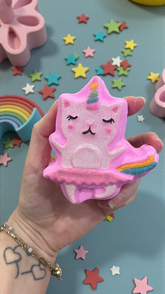 Ballerina Caticorn ~ Luxe Bath Bomb