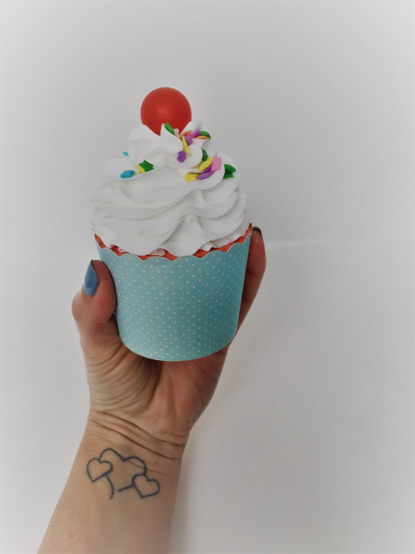 Simple but Sweet ~ Bubble Bath Bomb Cupcake
