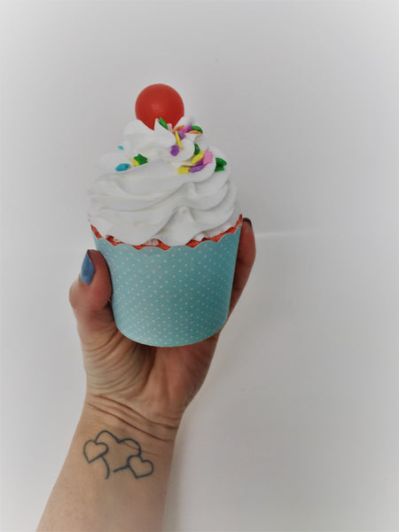 Simple but Sweet ~ Bubble Bath Bomb Cupcake